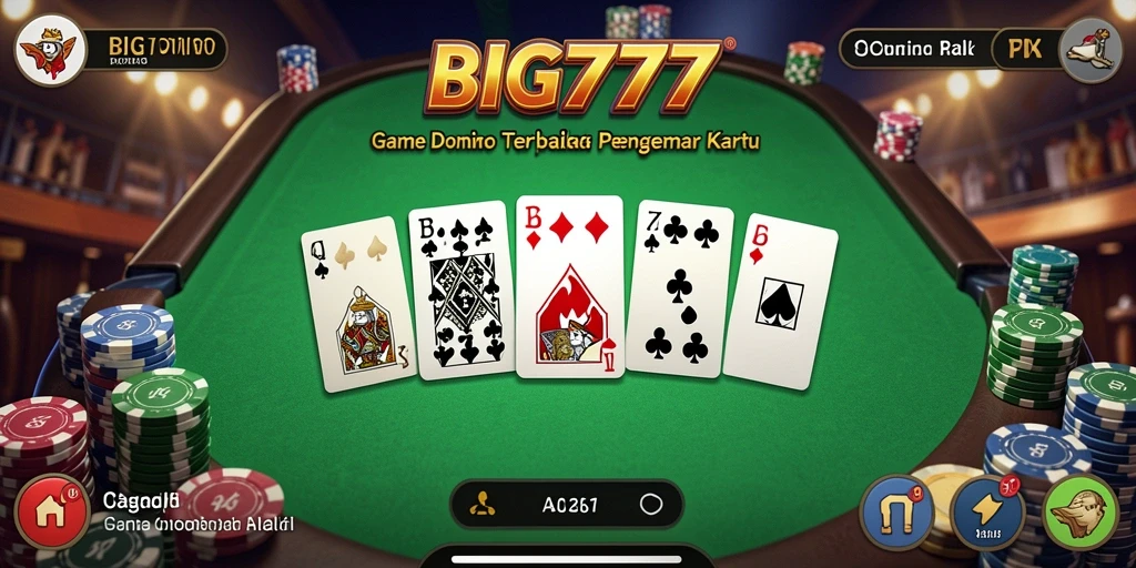 Tampilan menarik dan gameplay seru di BIG777.
