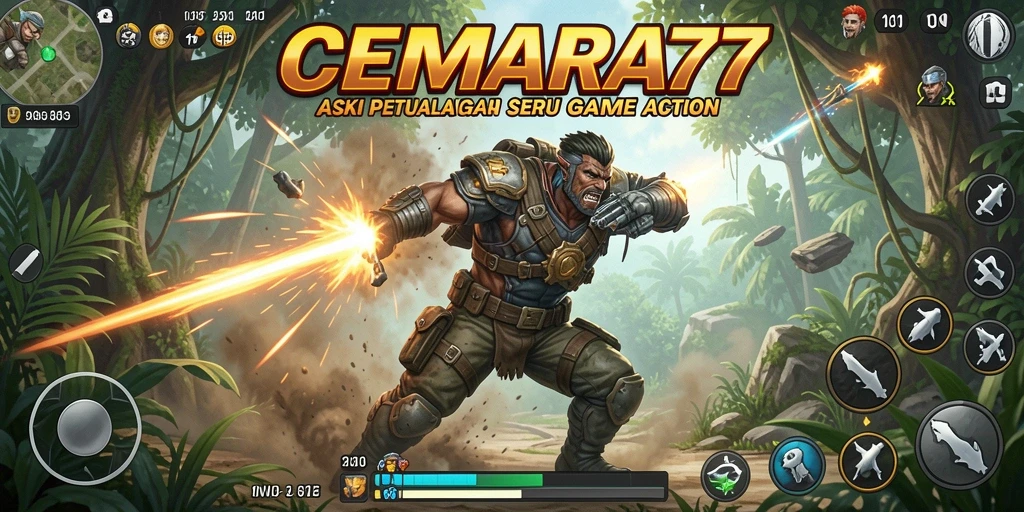 Tampilan Gameplay Seru dari CEMARA77 dengan Aksi Menegangkan.