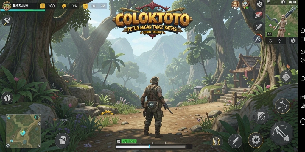 Gameplay COLOKTOTO yang menakjubkan di dunia terbuka.