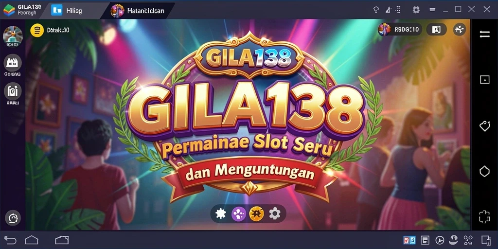 Tampilan gameplay GILA138 yang menampilkan keseruan permainan Slot.