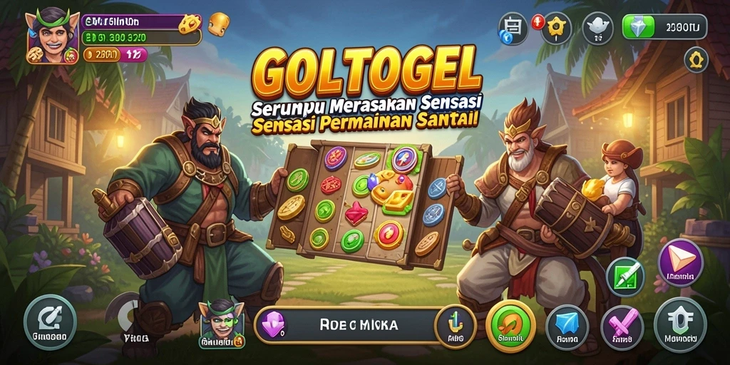 Tampilan gameplay menarik di GOLTOGEL dengan berbagai level menyenangkan.