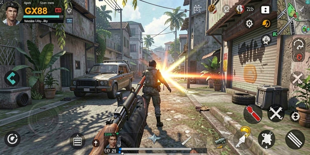 Tangkapan layar utama GX88 menampilkan antarmuka aplikasi Utility yang intuitif.