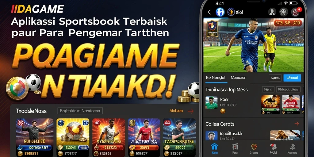 Tampilan gameplay IDAGAME saat memasang taruhan olahraga.