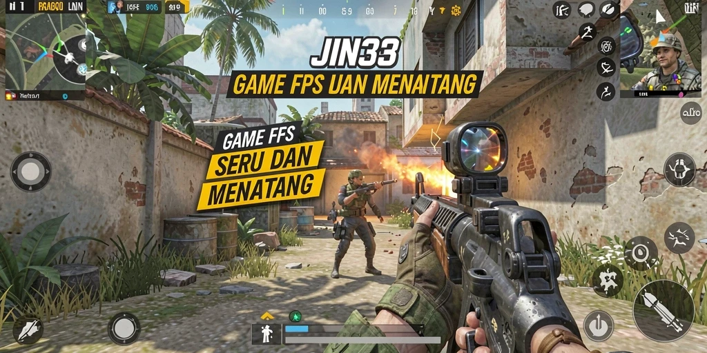 Gameplay seru di JIN33 dengan aksi tembak-menembak yang intens.