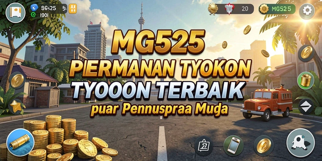 Tangkapan layar game MG525 yang menunjukkan momen gameplay Tycoon.