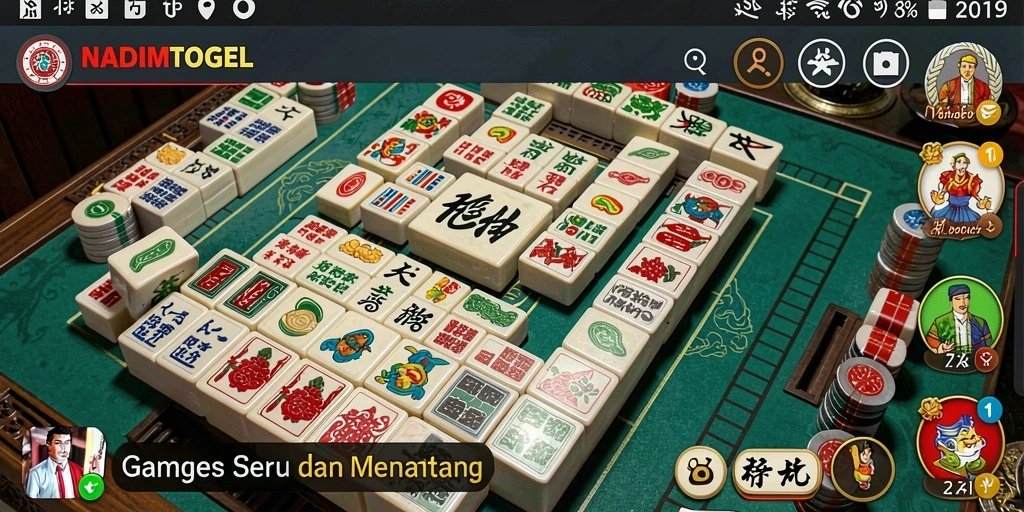 Tampilan gameplay NADIMTOGEL yang seru dan menantang.