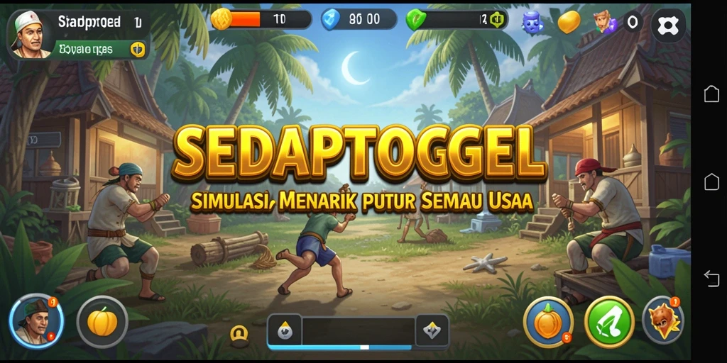Gameplay SEDAPTOGEL dengan grafis menawan dan interaksi menarik.