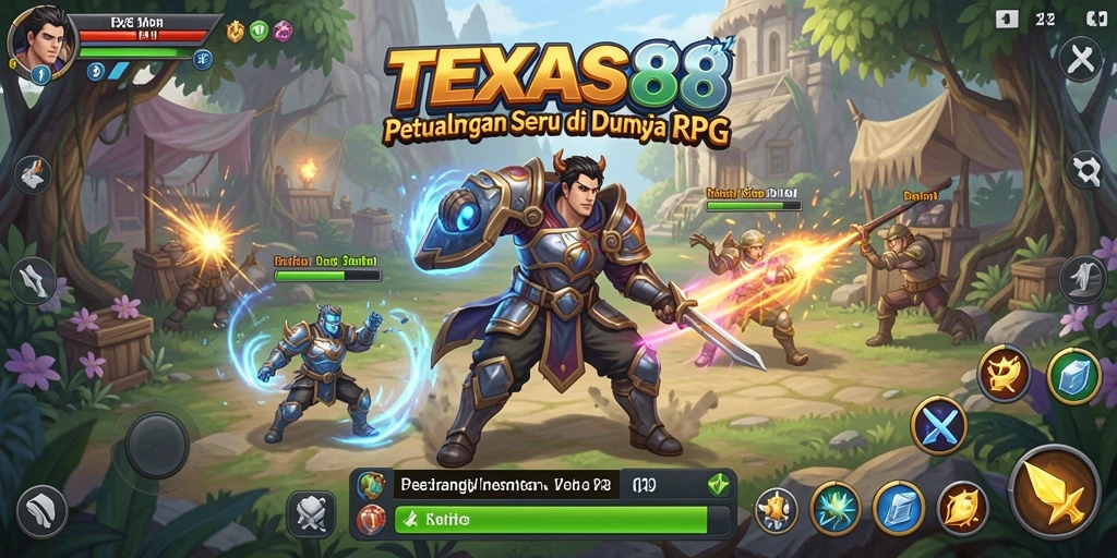 Tampilan gameplay selamanya mendebarkan di dunia RPG.