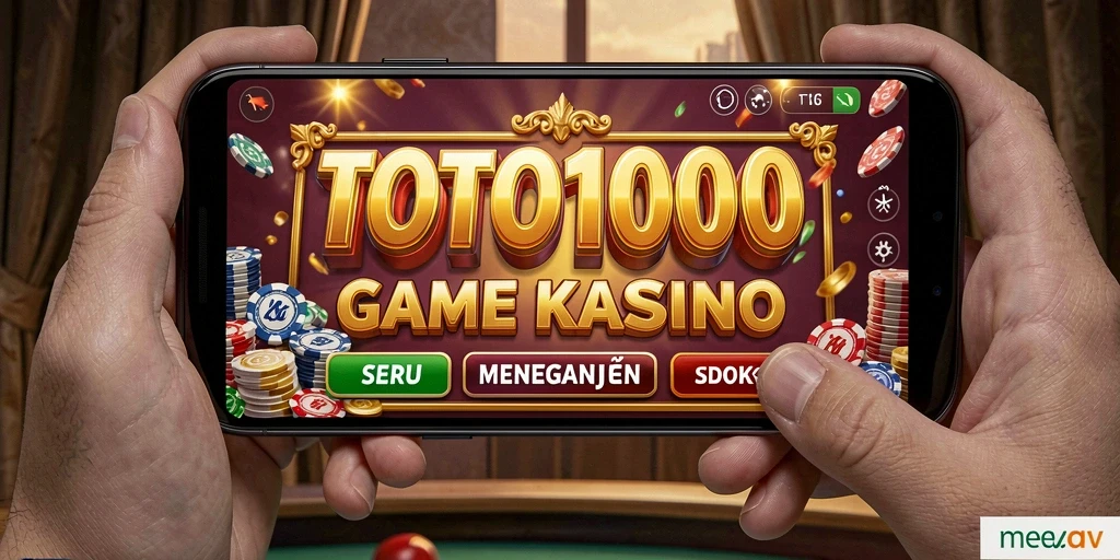 Tampilan gameplay TOTO1000 yang seru dan menegangkan di kasino virtual.
